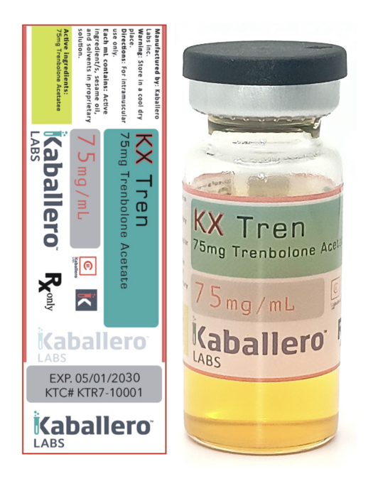 KX Tren Acetate 75mg